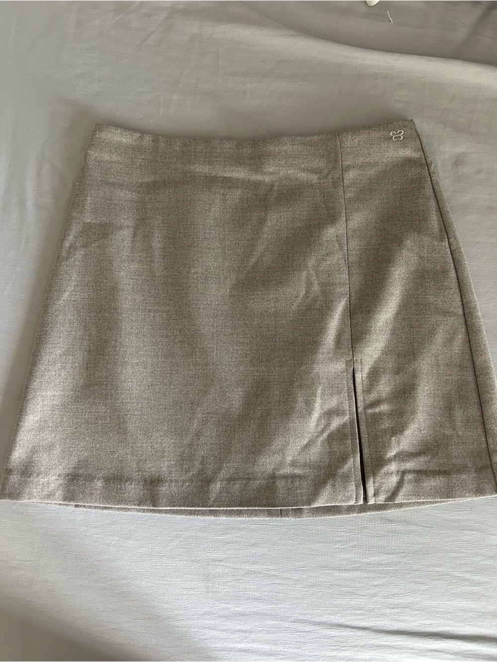 Sunday Best Grey Miniskirt